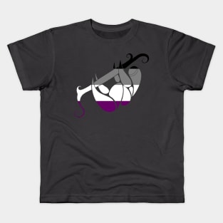 Asexual Flag Sloth Kids T-Shirt